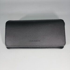 Dolce & Gabbana Original Sunglass Black Case Medium Semi-Soft Shell Flip Top